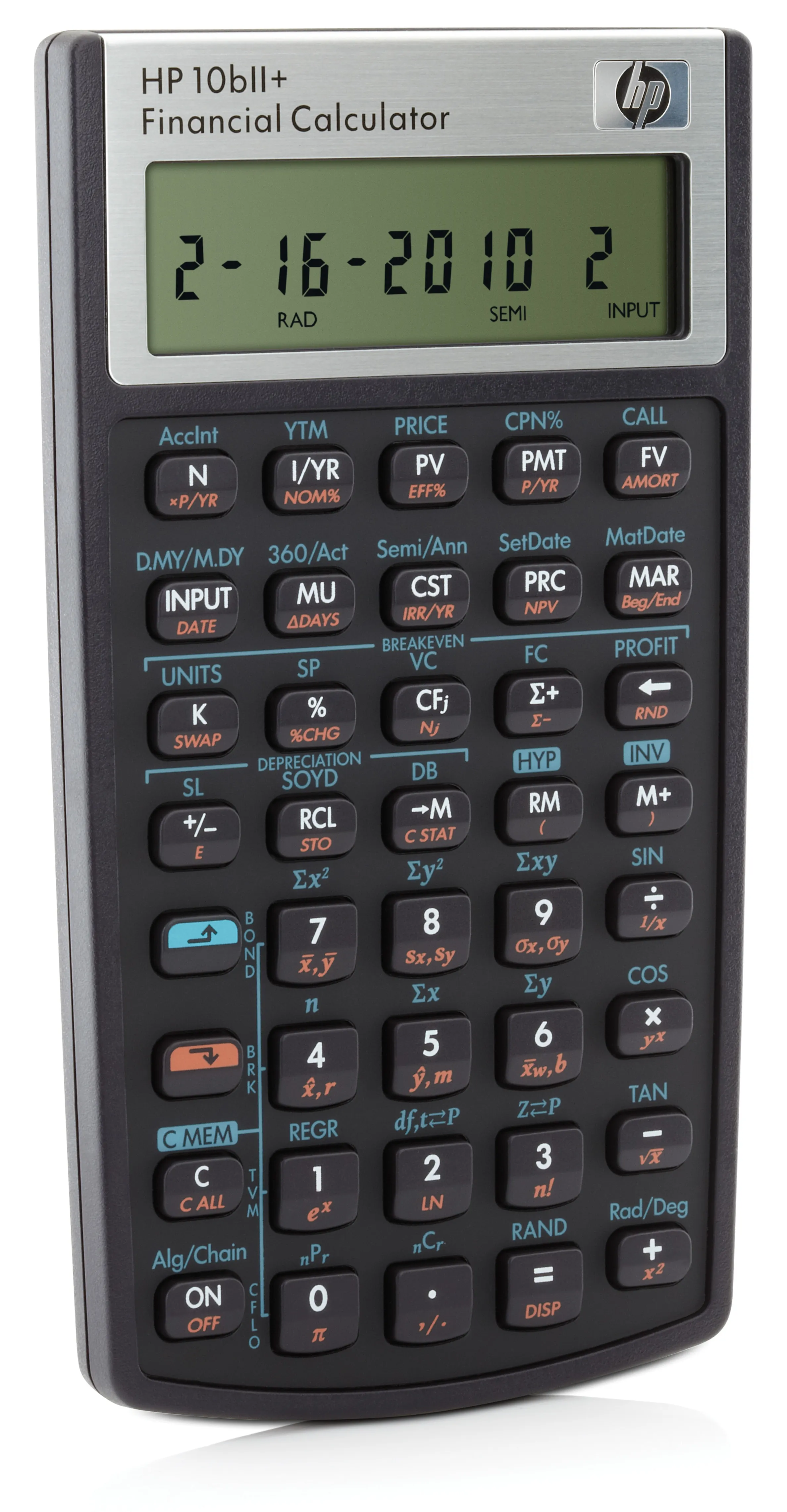 HP 10BII+ financial calc. (Nordic CD)