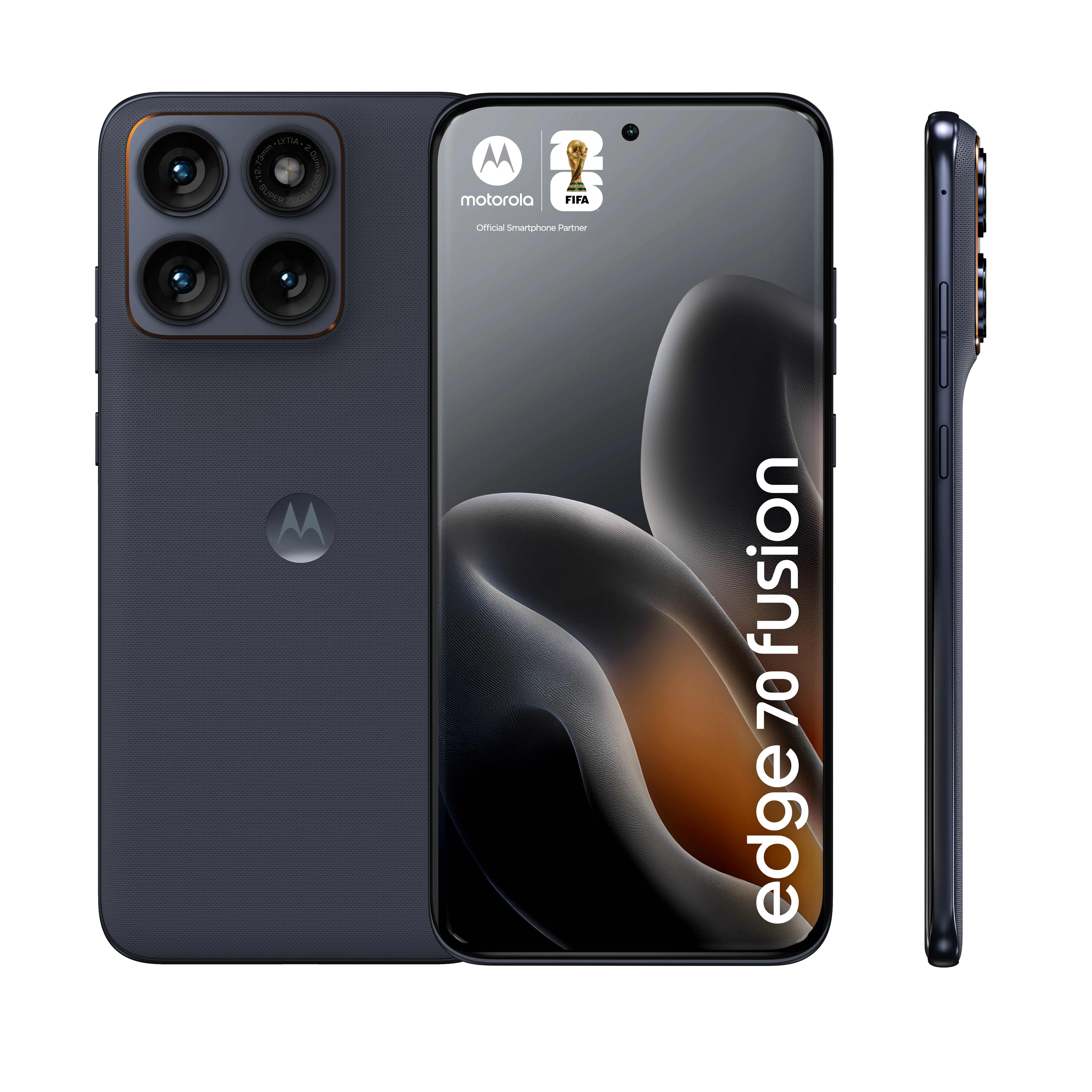 Motorola Edge 70 Fusion 8/256 Gt -puhelin, PANTONE Silhouette