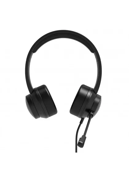 Port Designs Comfort Office USB Stereo - headset with Microphone (USB-C & USB-A)
