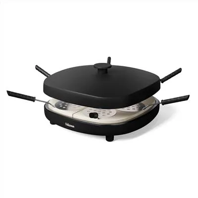 Tristar PZ-9176 Pizza Family 6 Pizza Maker, 1200 W, Black