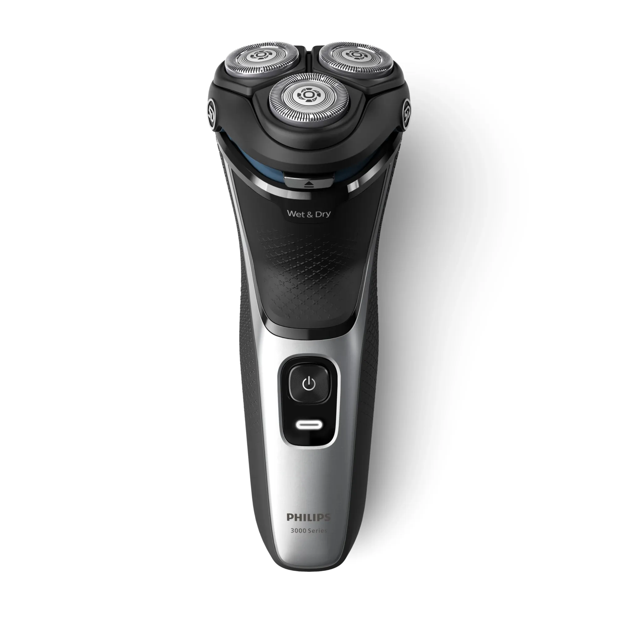 Philips Shaver 3000 Series S3143/00 Wet & Dry -parranajokone, musta ja hopea