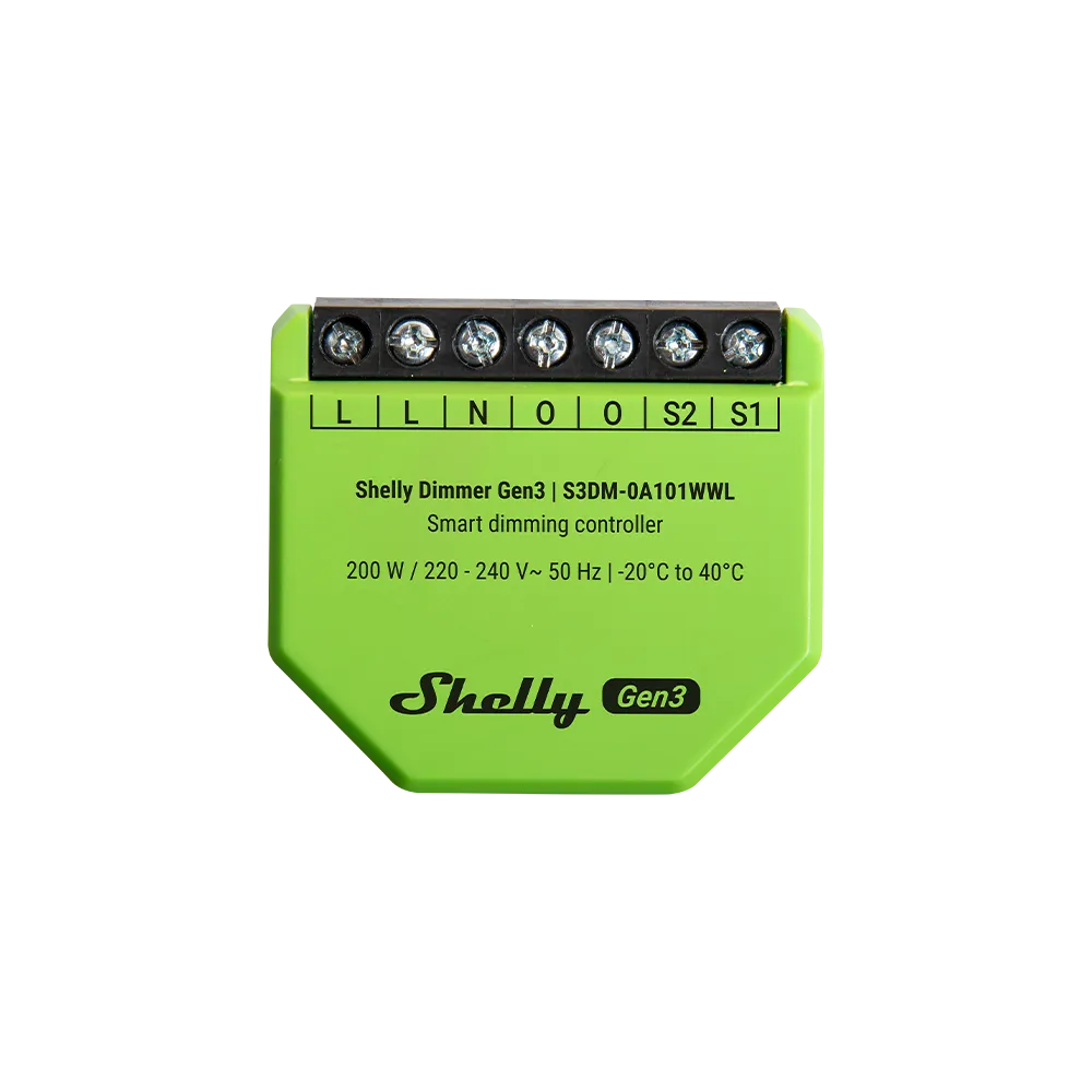 Shelly Dimmer Gen3 - smart dimmer
