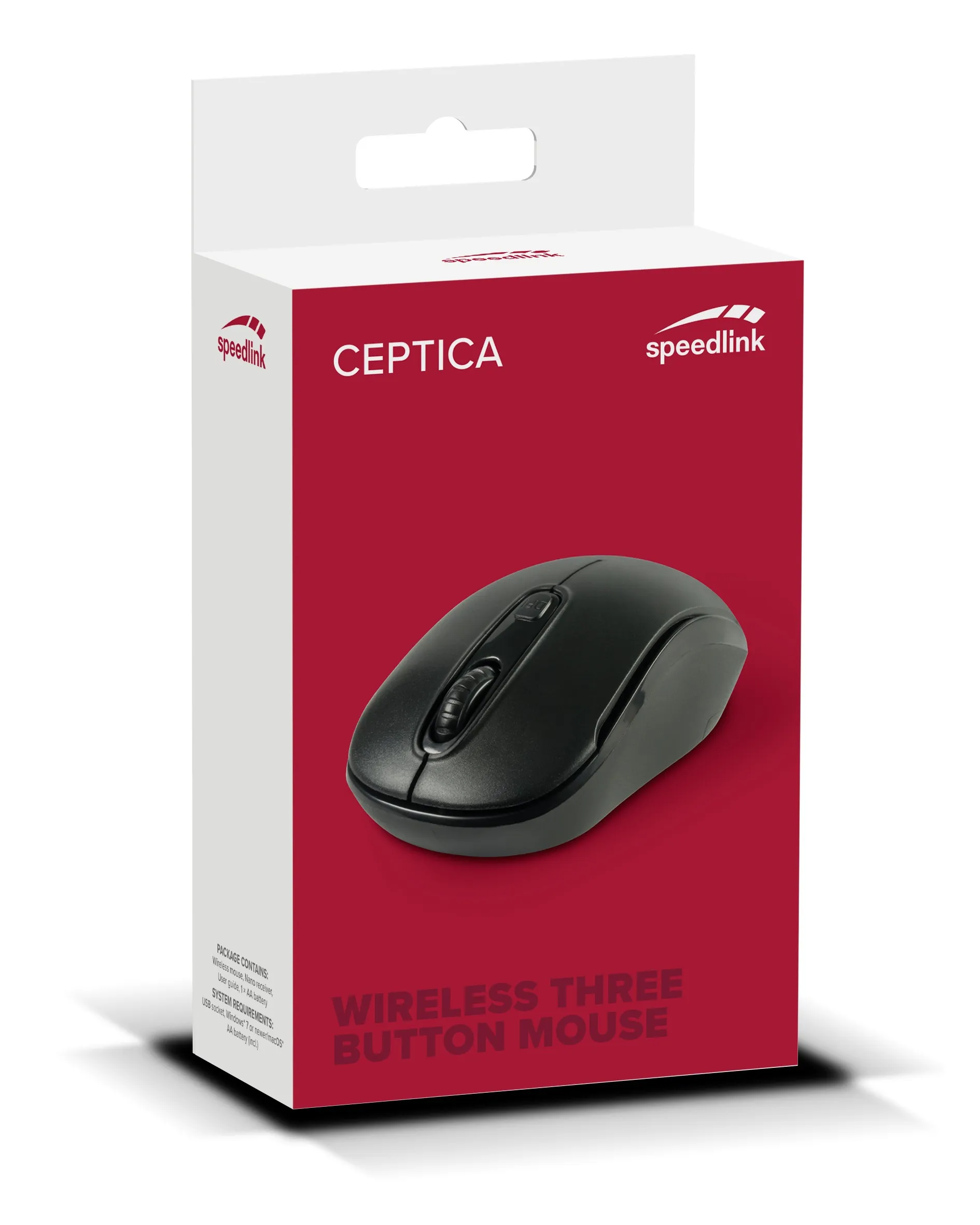 Speedlink Ceptica -langaton hiiri, Musta