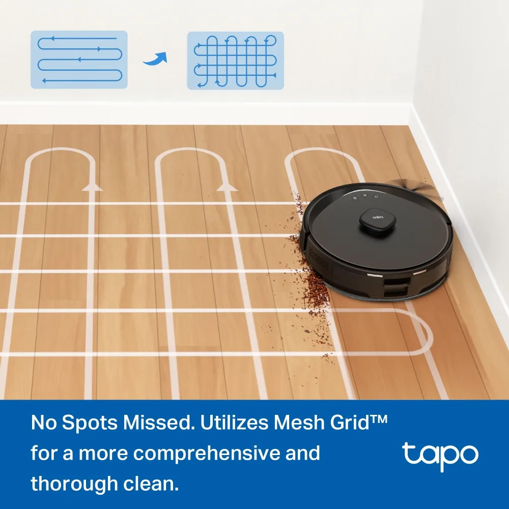 TP-Link Tapo RV30 Max Plus - robot vacuum cleaner &amp; Mop + Smart Auto-Empty Dock