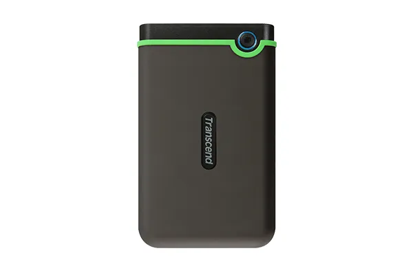 Transcend StoreJet 25M3C 2TB - External HDD, Black, Green