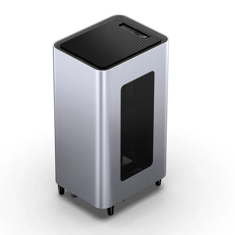 Jonsbo V11 -mini-ITX - case, silver, PCI-E 4.0