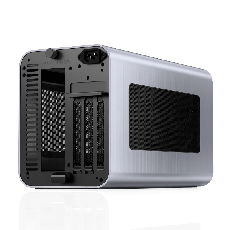Jonsbo V11 -mini-ITX - case, silver, PCI-E 4.0
