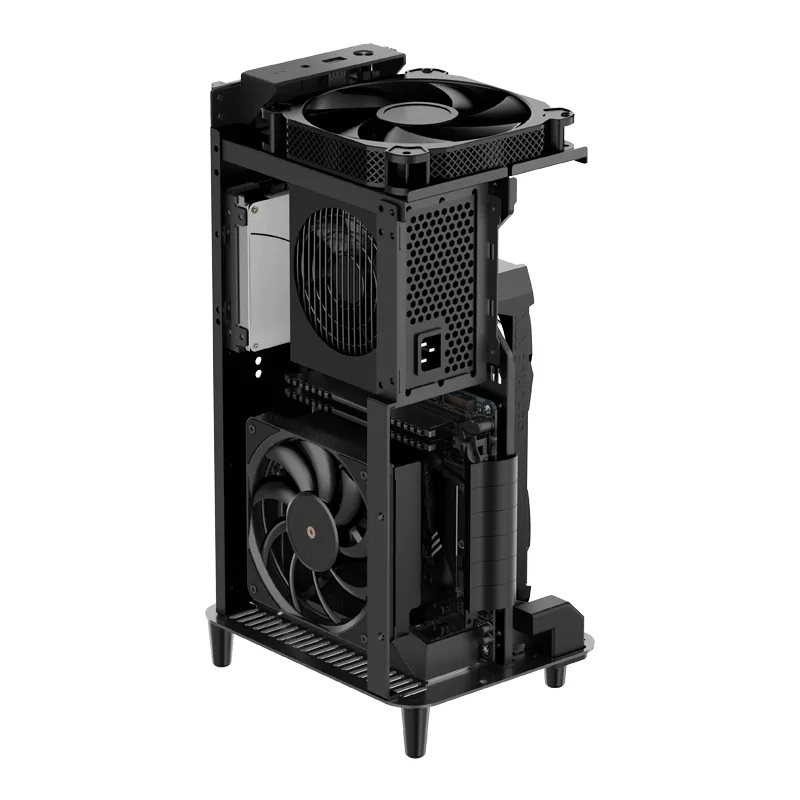 Jonsbo V11 -mini-ITX - case, silver, PCI-E 4.0