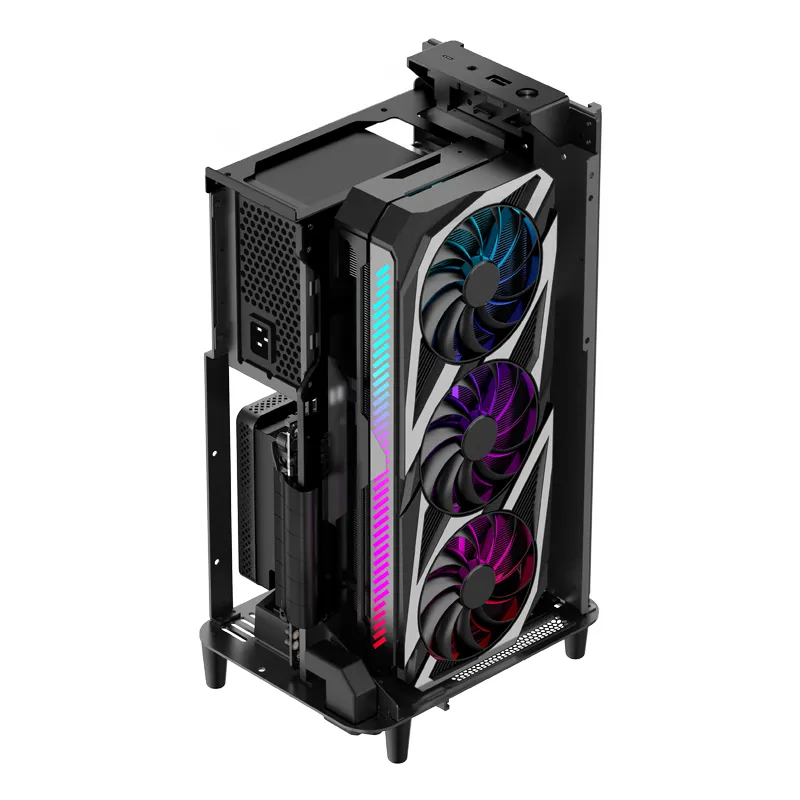 Jonsbo V11 -mini-ITX - case, silver, PCI-E 4.0