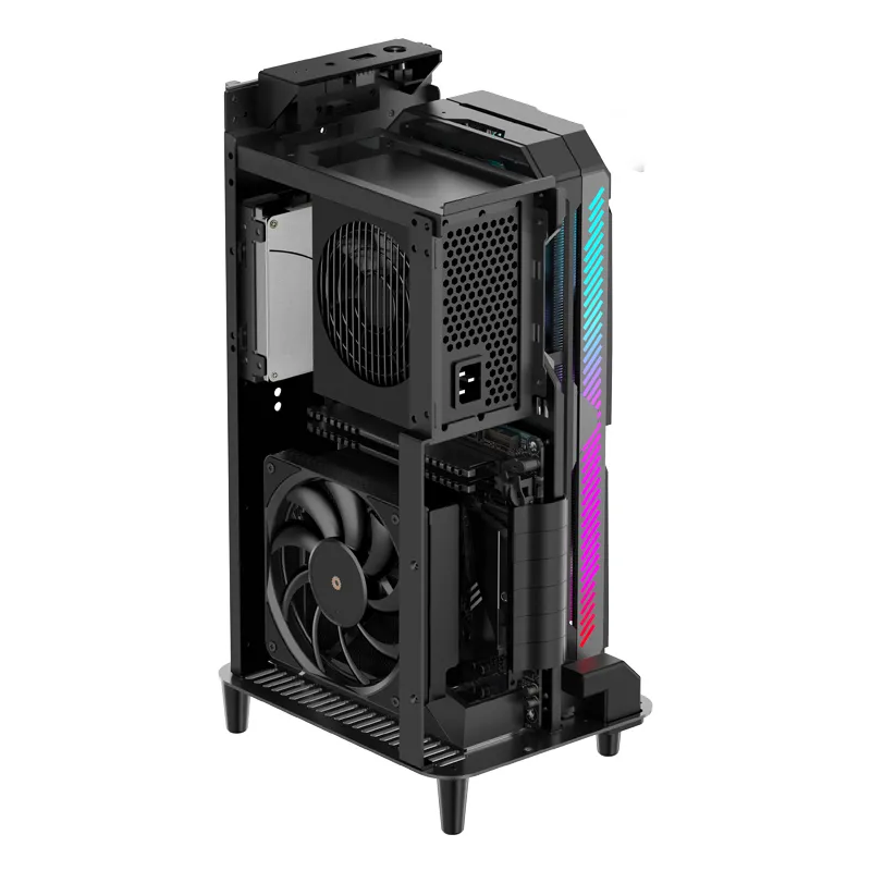 Jonsbo V11 -mini-ITX - case, silver, PCI-E 4.0