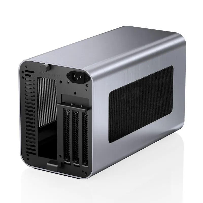 Jonsbo V11 -mini-ITX - case, silver, PCI-E 4.0