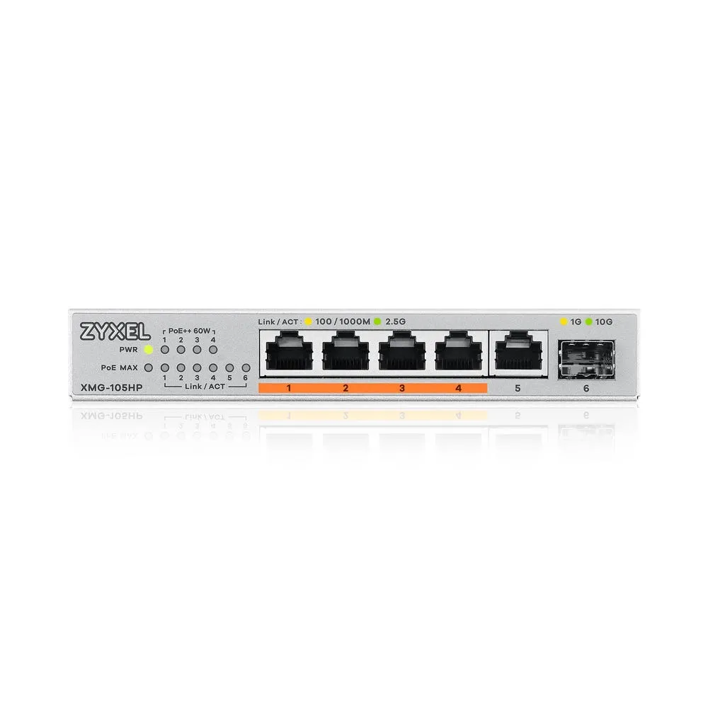 Zyxel XMG-105 5 Port 10/2.5G MultiGig Po