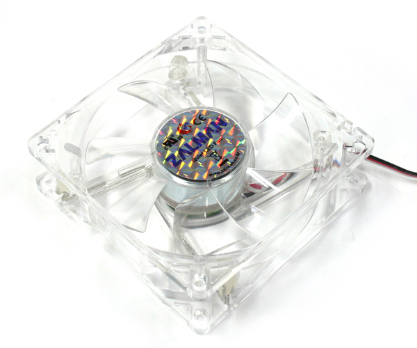Zalman 80mm LED fan - Red