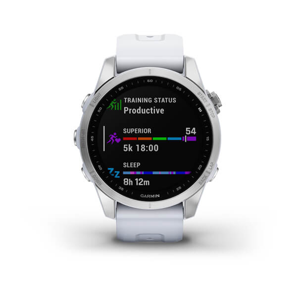 Garmin Fenix 7S - Sport Watch, Silver
