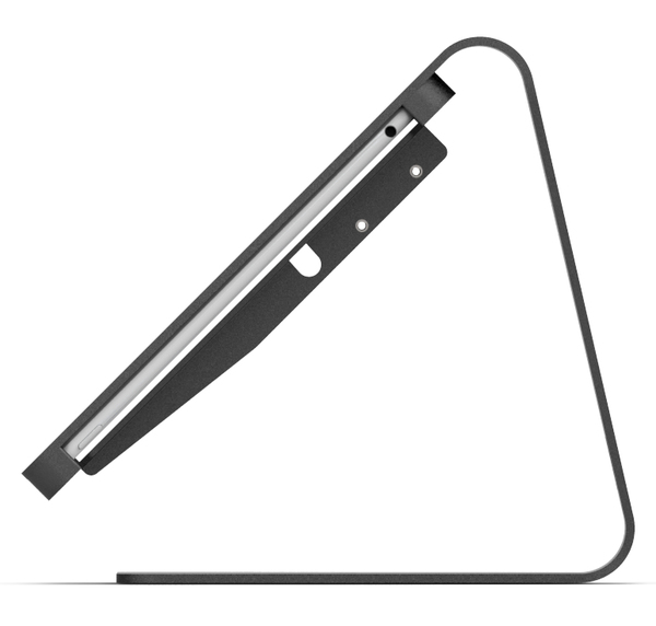 Compulocks Nollie iPad Kiosk - Nollie iPad POS Stand - Teline tuotteelle tabletti - musta - p&ouml;yt&auml;mallin jalusta malleihin Apple iPad Air, iPad Air 2