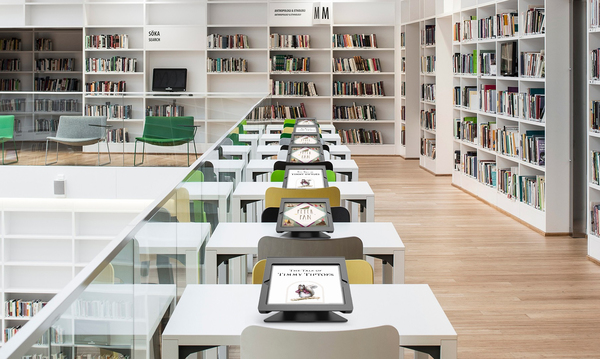 Compulocks Nollie iPad Kiosk - Nollie iPad POS Stand - Teline tuotteelle tabletti - musta - p&ouml;yt&auml;mallin jalusta malleihin Apple iPad Air, iPad Air 2