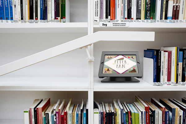 Compulocks Nollie iPad Kiosk - Nollie iPad POS Stand - Teline tuotteelle tabletti - musta - p&ouml;yt&auml;mallin jalusta malleihin Apple iPad Air, iPad Air 2