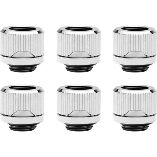 EKWB Quantum Torque 6-Pack HDC 12 Ni silver - 3831109824382
