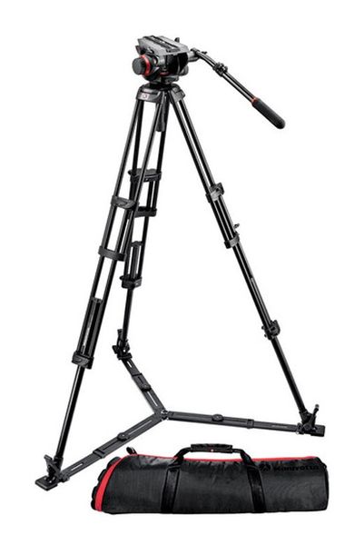 MANFROTTO Jalusta Kit Video 504HD,546GBK Laukulla