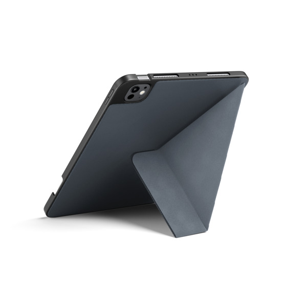 Epico SolidWoven Flip Case | iPad Pro 11" (3.-6. gen)/Air 10,9" (A14-M1)/Air 11" (M2-M4) | Black | Integrated Stand  &amp;  Apple Pencil Storage