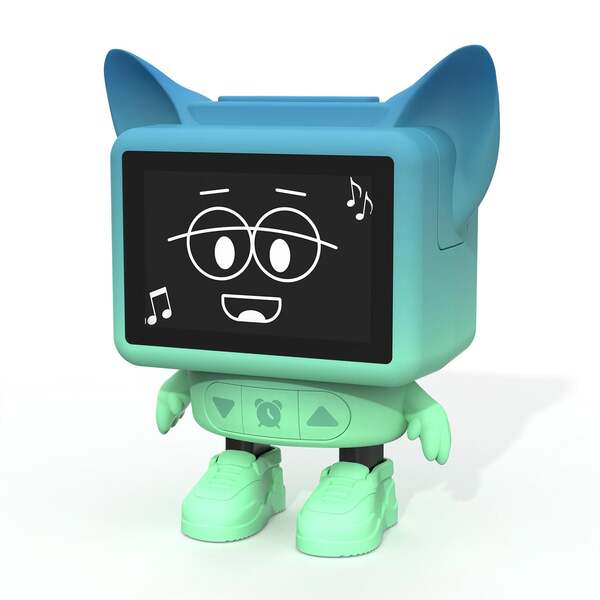 MOB Dancing Alarm Clock Blue