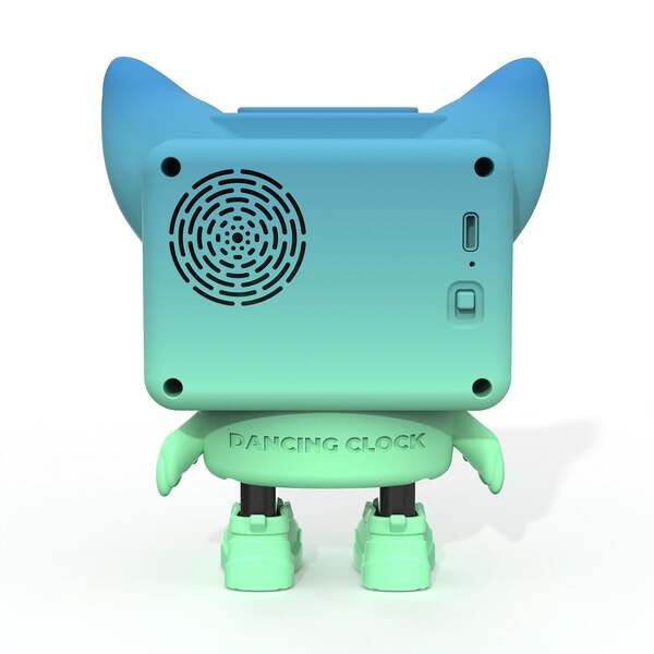 MOB Dancing Alarm Clock Blue