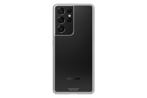 Samsung Clear Cover, Galaxy S21 Ultra -suojakuori, L&auml;pin&auml;kyv&auml;