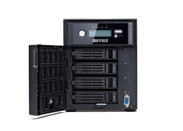BUFFALO TeraStation 5400 WD Red HDD 4TB NAS &amp; iSCSI 4x1TB 2xGigabit RAID 0/1/5/6/10