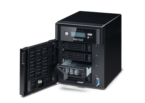 BUFFALO TeraStation 5400 WD Red HDD 4TB NAS &amp; iSCSI 4x1TB 2xGigabit RAID 0/1/5/6/10