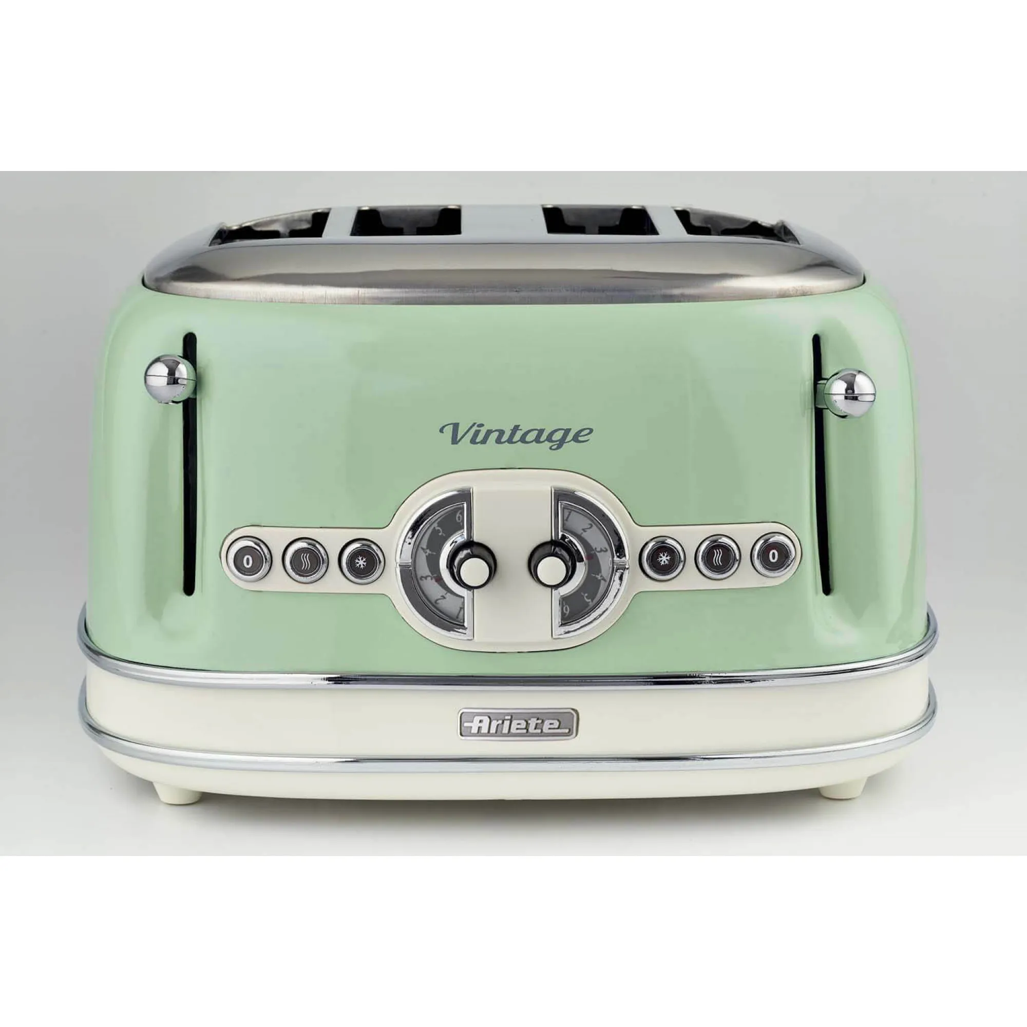 Ariete Vintage - toaster, 4 slice(s), Green