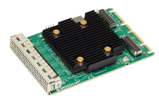 BCM HBA 9502-16i SAS/SATA/NVMe OCP