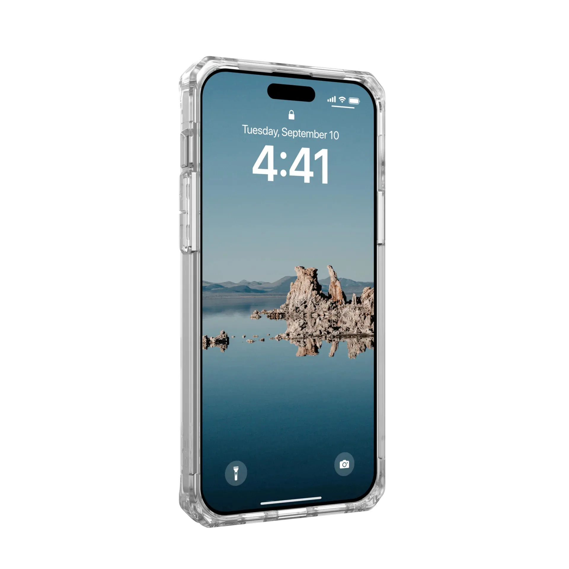 UAG Plyo MagSafe, iPhone 15 Plus - fodral, Ice/White
