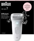 Braun Silk-&eacute;pil 7 7-011 - epilator, White / Silver