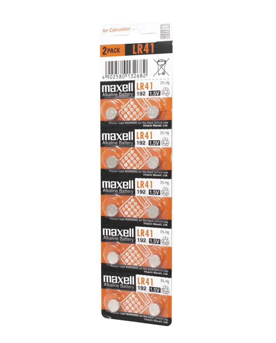 Maxell LR41 10-pack