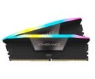 Corsair Vengeance RGB 64 Gt (2 x 32 Gt) DDR5 5600 MHz, CL40 -muisti, harmaa (EXPO/XMP)