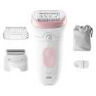 Braun Silk-&eacute;pil 7 7-011 - epilator, White / Silver
