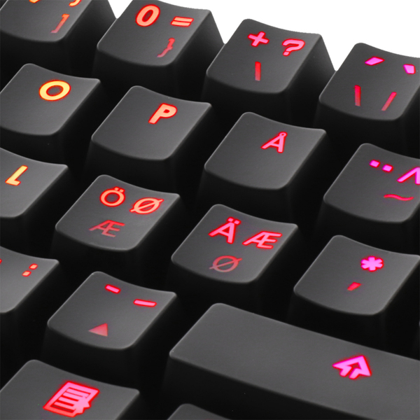 Deltaco Gaming RGB Mechanical Red -pelinäppäimistö