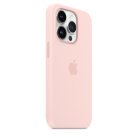 Apple iPhone 14 Pro, MagSafe - silicone case, Chalk Pink