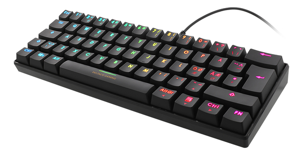 Deltaco Gaming RGB Mechanical Red -pelinäppäimistö