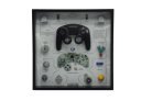 GRC Retro Art Nintendo Gamecube Controller - display, Svart