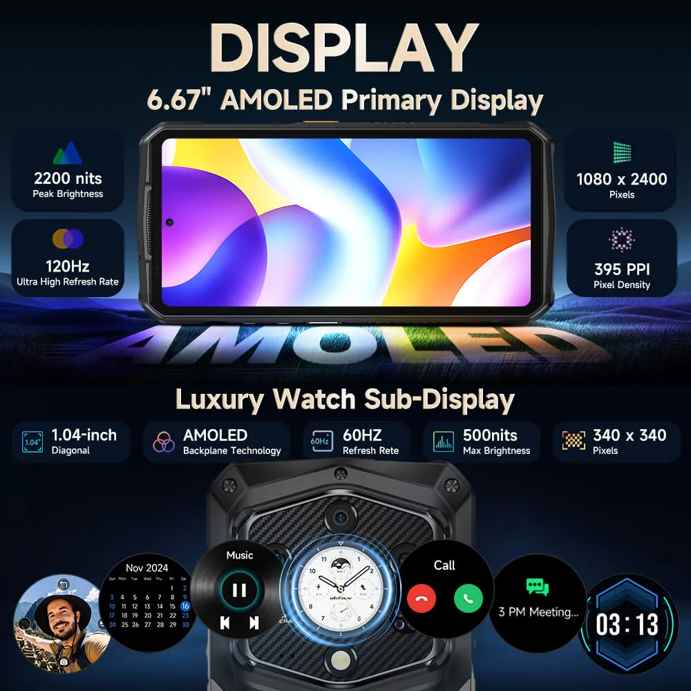 Ulefone Armor 29 Ultra 16/1TB, Marvel Black