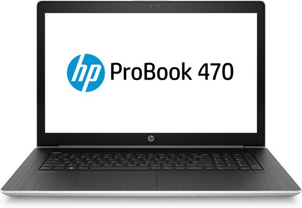 HP  17.3" ProBook 470, 8GB/256GB, Win 10 Pro - Notebook, Silver (ML)