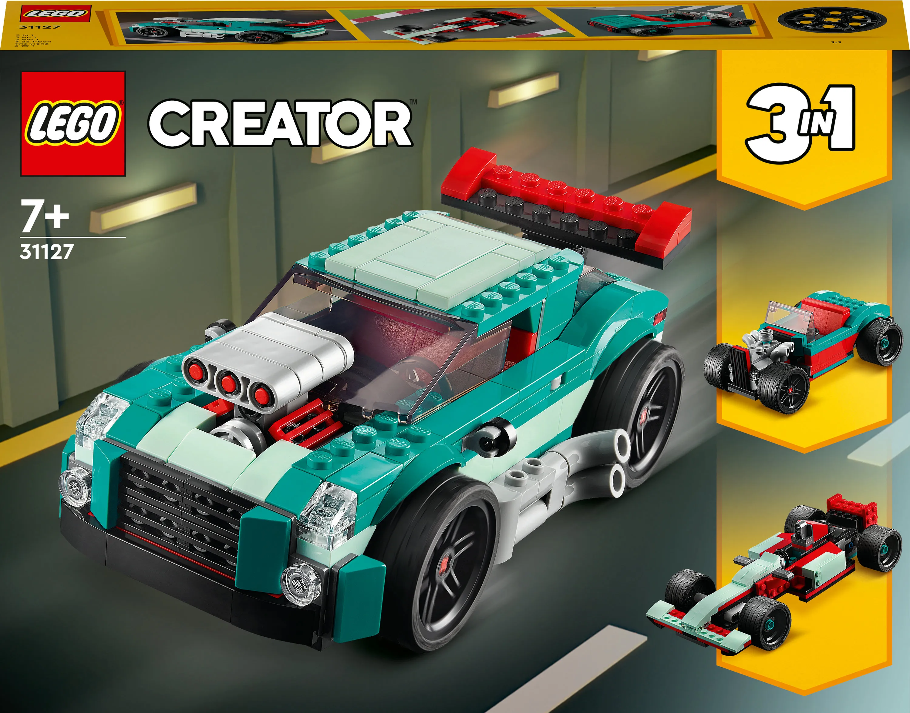 Lego Creator 3in1 Street Racer 31127 Lego Creator 3in1 Street Racer 31127