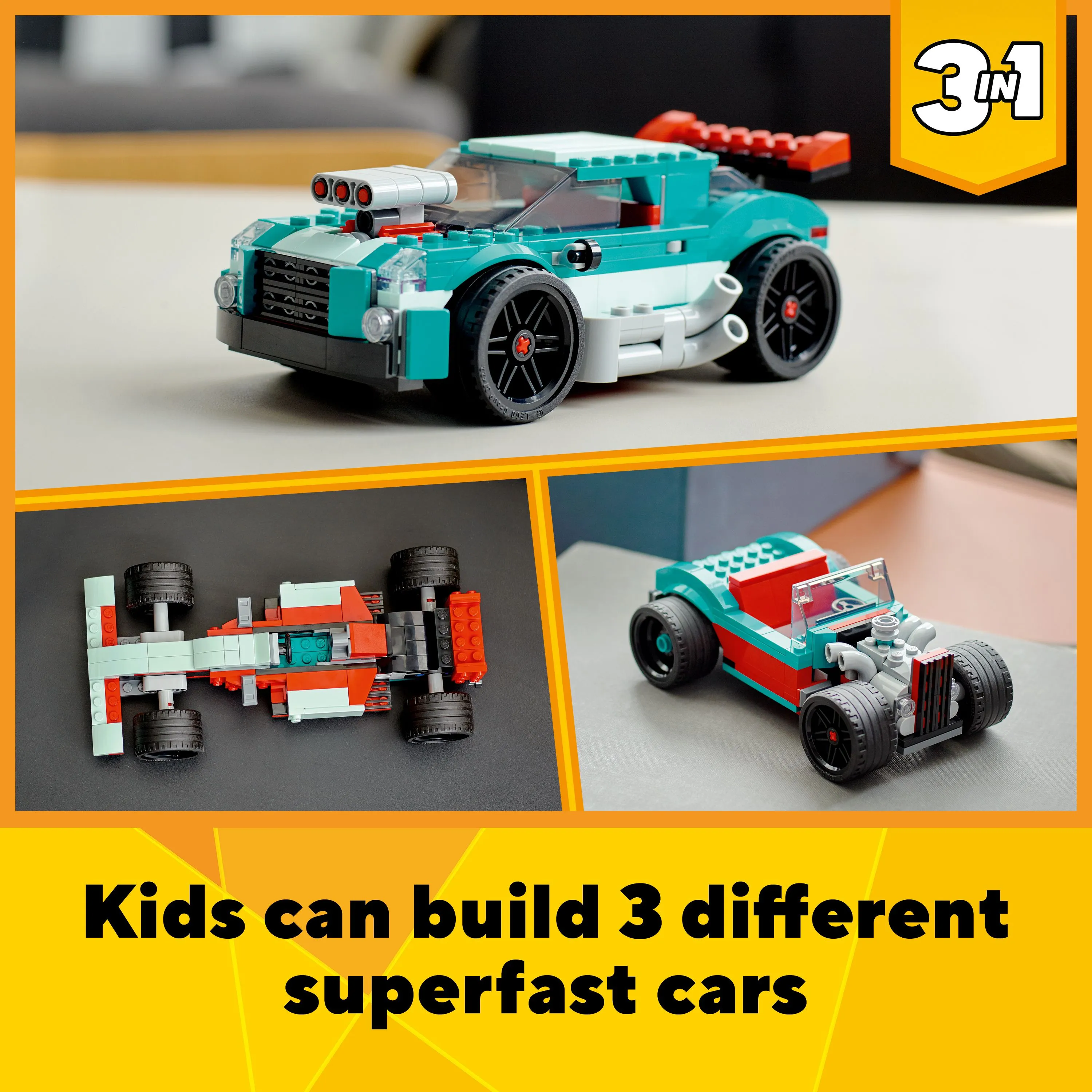 Lego Creator 3in1 Street Racer 31127 Lego Creator 3in1 Street Racer 31127