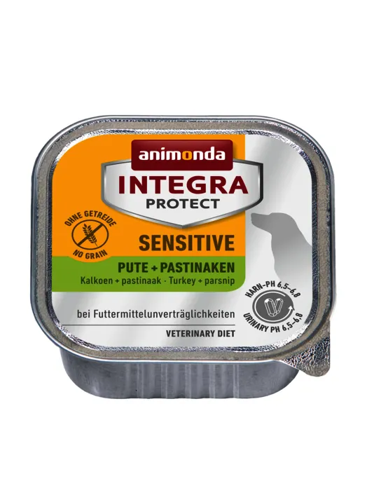 Animonda Integra Protect Sensitive Turkey + Parsnips, Wet food for dogs, Adult, 150g