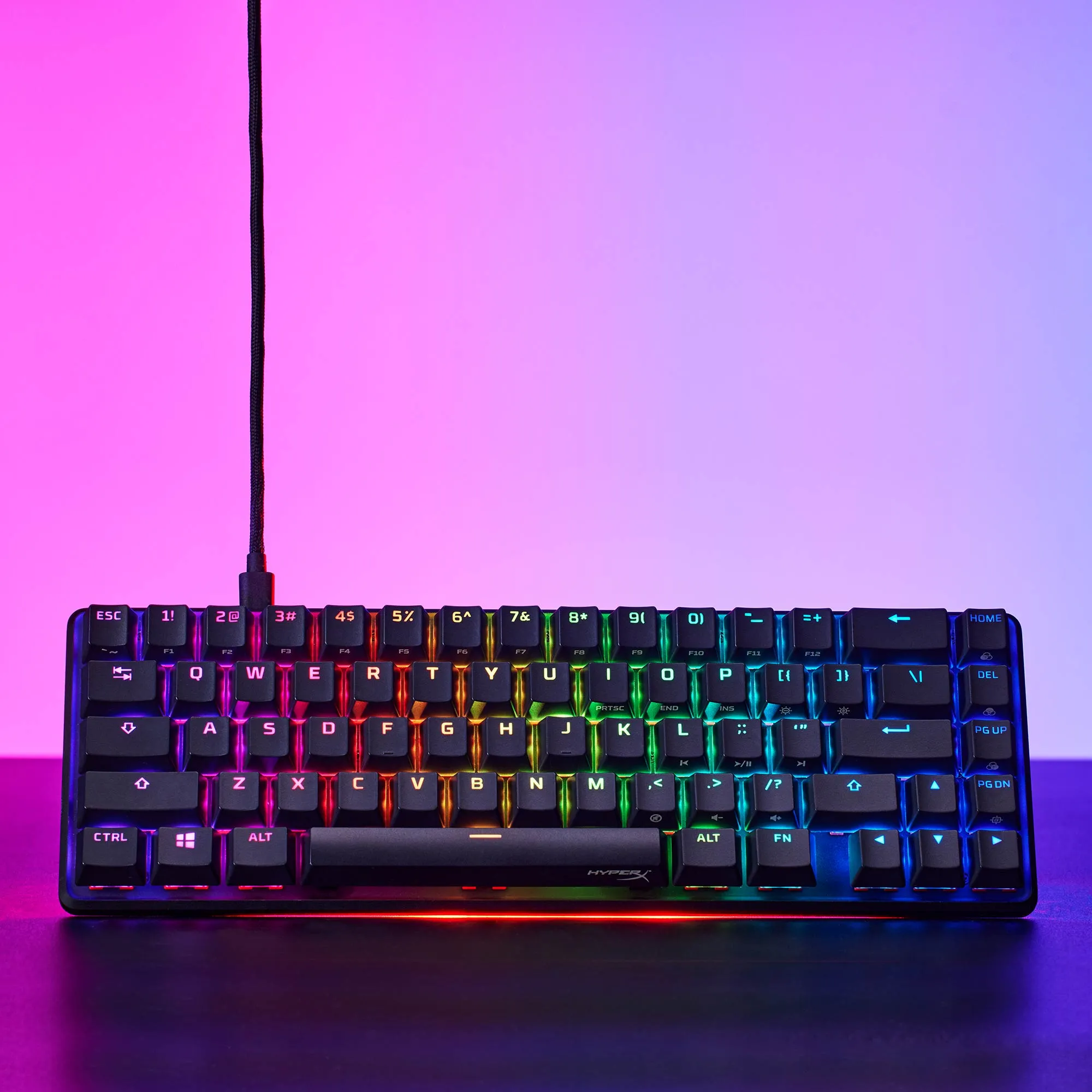 HyperX Alloy Origins 65, HyperX Red -pelin&auml;pp&auml;imist&ouml;