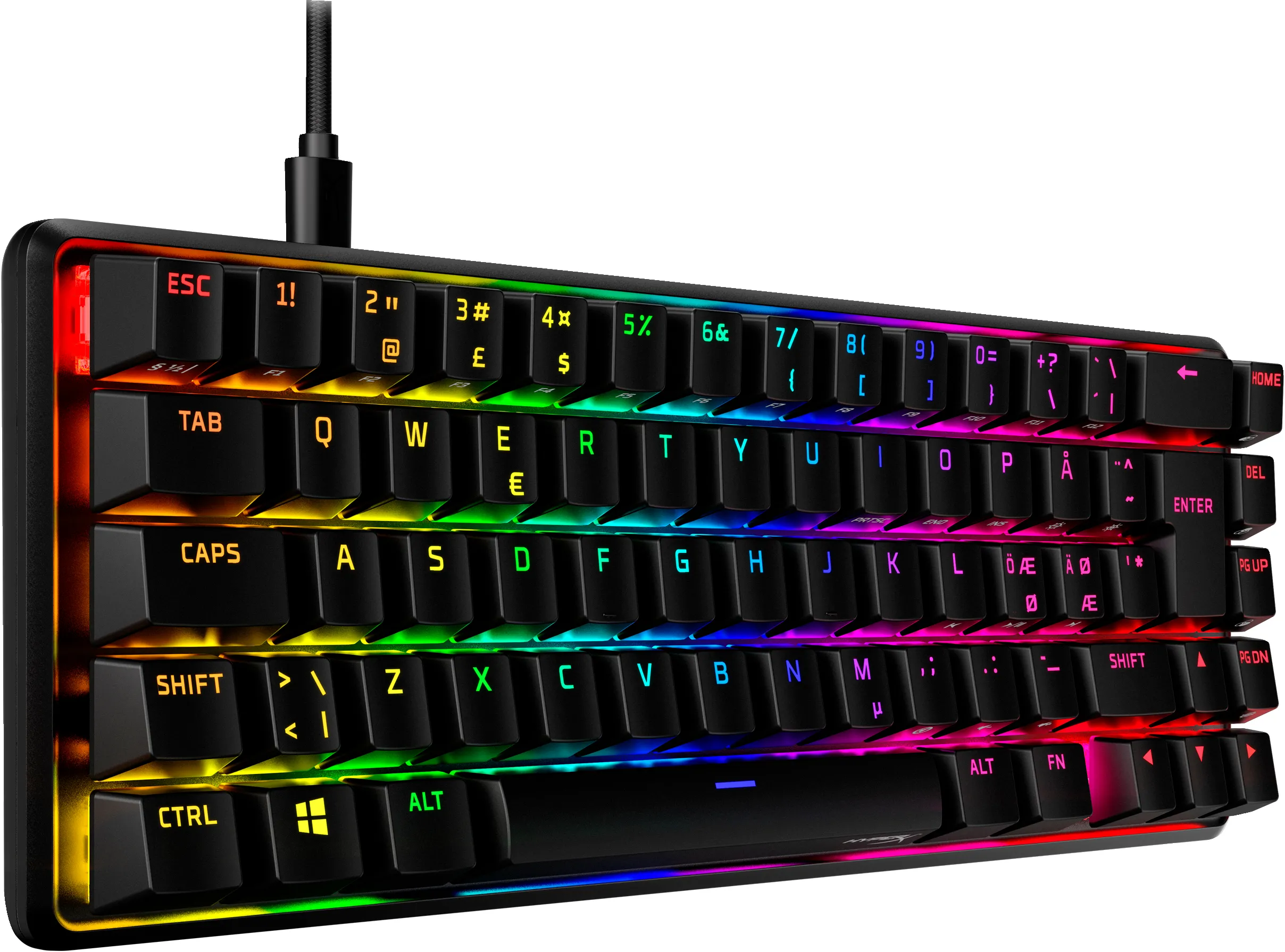 HyperX Alloy Origins 65, HyperX Red - gaming keyboard