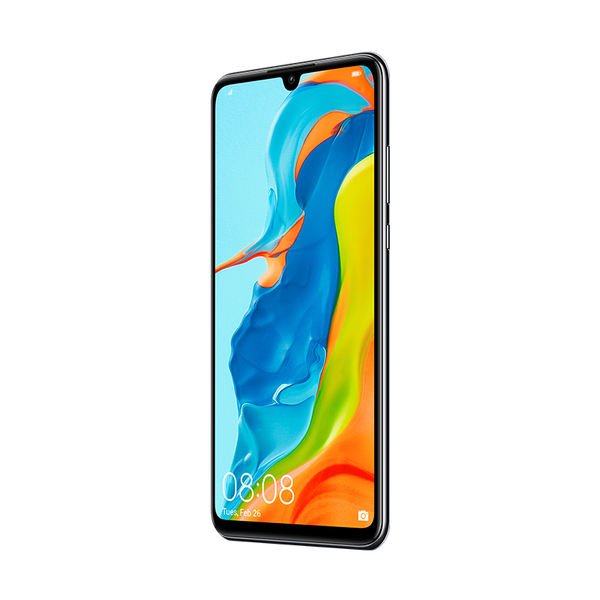 Huawei P30 Lite 128 Gt/4 Gt -Android-puhelin, Midnight Black
