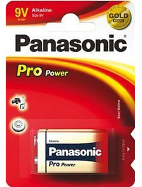 Panasonic Pro Power (PPG) 9V-paristo 1kpl