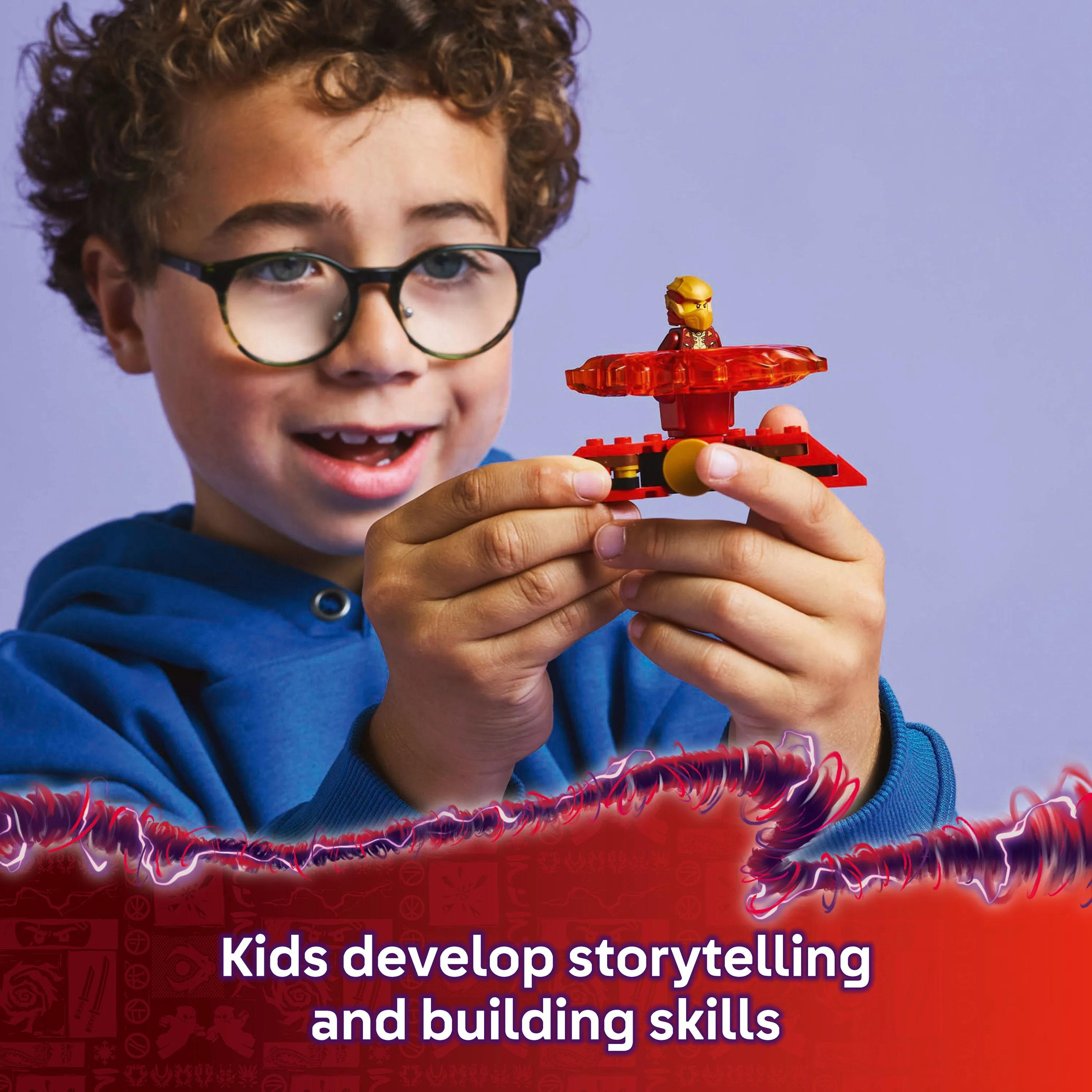 LEGO NINJAGO Kai's Spinjitzu Dragon Spinner 71823